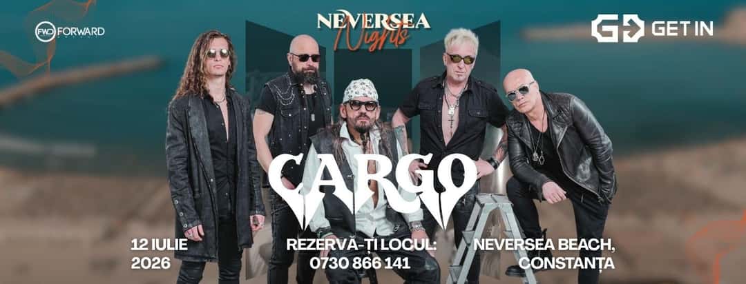 Cargo – Neversea Nights, la Neversea Beach, Constanța