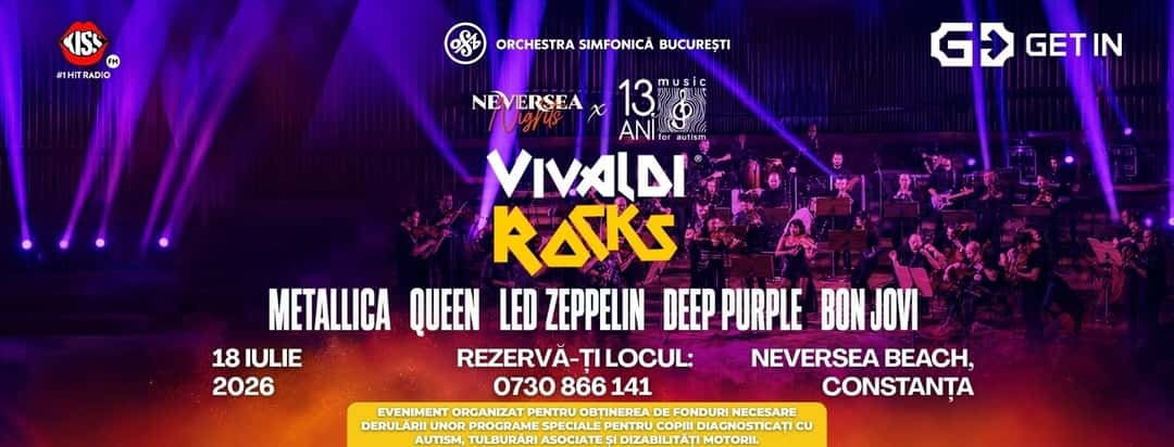 Orchestra Simfonică București - Vivaldi Rocks Special Edition – Neversea Nights, la Neversea Beach, Constanța
