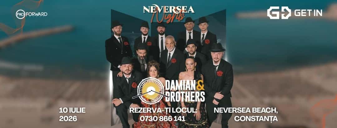 Damian & Brothers – Neversea Nights, la Neversea Beach, Constanța
