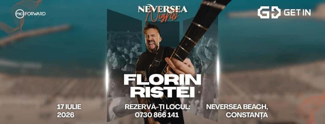 Florin Ristei – Neversea Nights, la Neversea Beach, Constanța