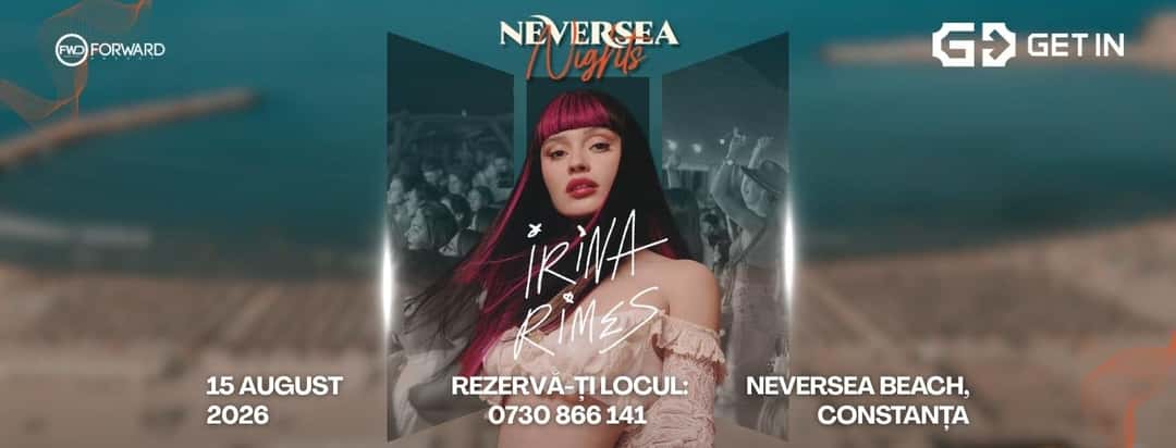 Irina Rimes – Neversea Nights, la Neversea Beach, Constanța