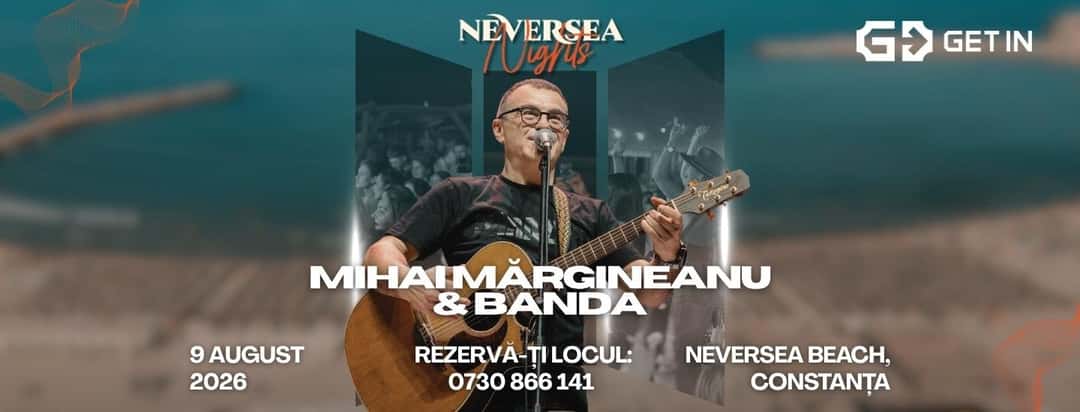 Mihai Mărgineanu & Banda – Neversea Nights, la Neversea Beach, Constanța