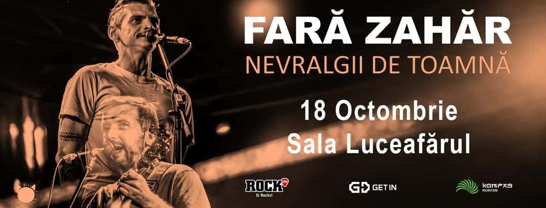 Fara Zahar - Nevralgii de Toamna, la Sala Luceafărul, București