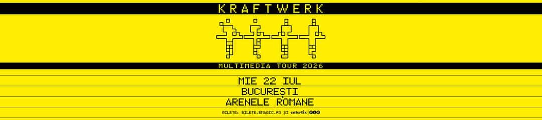 Kraftwerk, la Arenele Romane, București