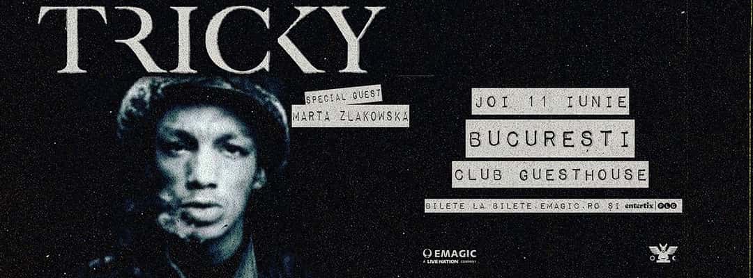 Tricky Live, la Guesthouse, București