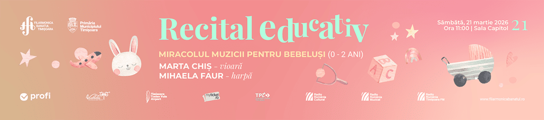 Recital Educativ Percuție, la Sala Corului, Timișoara