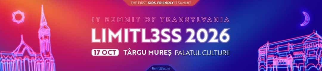 Limitl3ss, la Palatul Culturii, Târgu Mureș