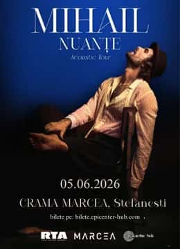 Mihail - Acoustic Show, la Crama Marcea, Ștefănești (Ștefãnești, Argeș)
