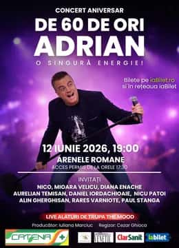 Concert Aniversar Adrian Enache, la Arenele Romane, București