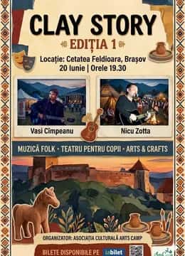 Feldioara: Clay Story: Povestile Obiectelor Vesele din Lut, la Cetatea Feldioara, Feldioara (Brașov)