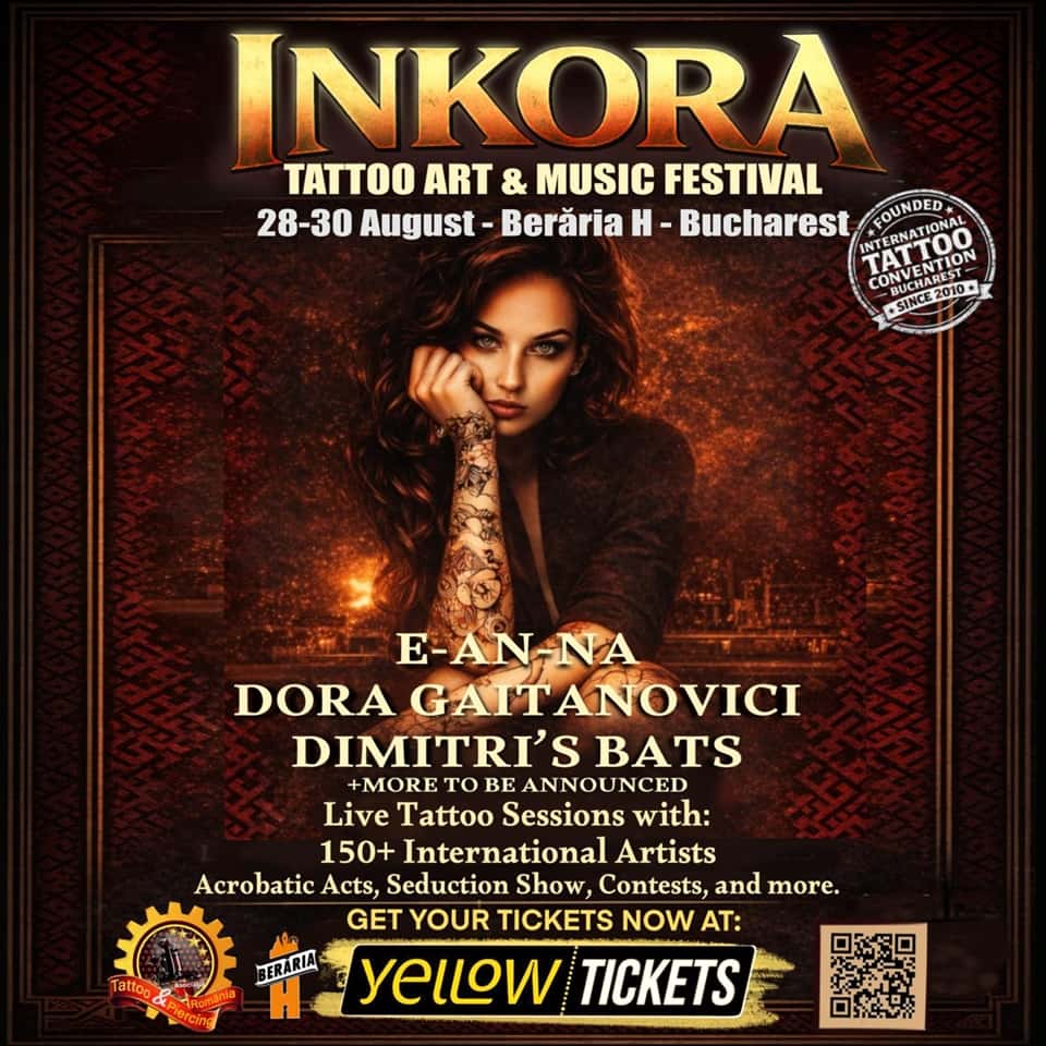 Inkora Tattoo Convention, la Beraria H Herastrau, București