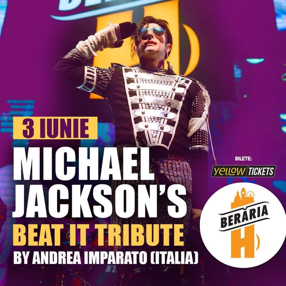 Michael Jackson Live Experience // Tribute Concert, la Beraria H, București