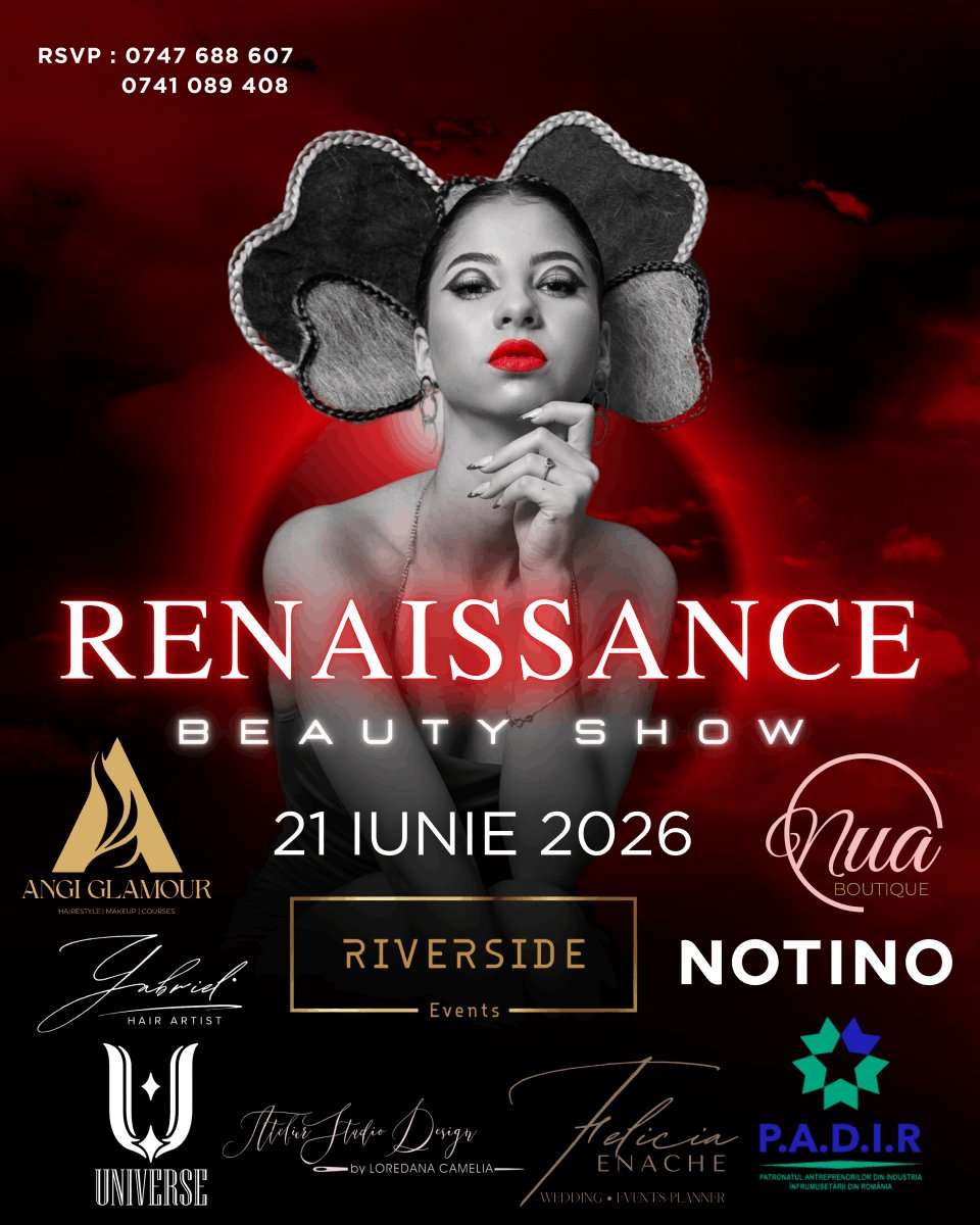 Renaissance Beauty Show, la Riverside Events, Galați