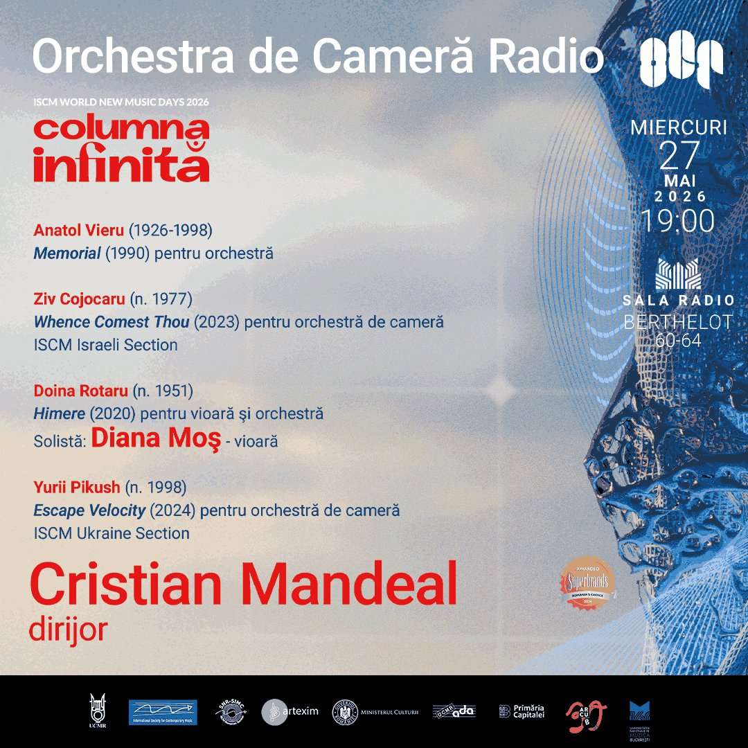 Cristian Mandeal, OCR, World New Music Days