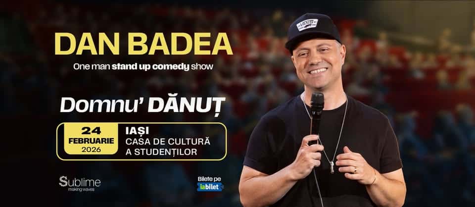 Stand-up Comedy cu Dan Badea - “Domnu’ Danut”