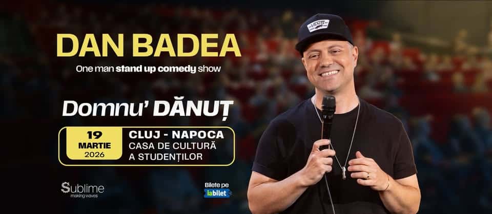 Stand-up Comedy cu Dan Badea - “Domnu’ Danut”