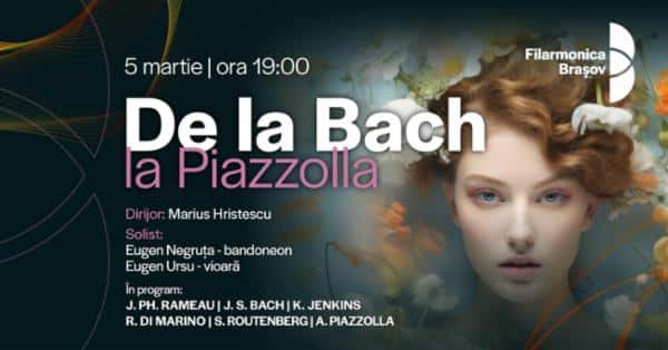 De la Bach la Piazzolla: Concert de mărțișor